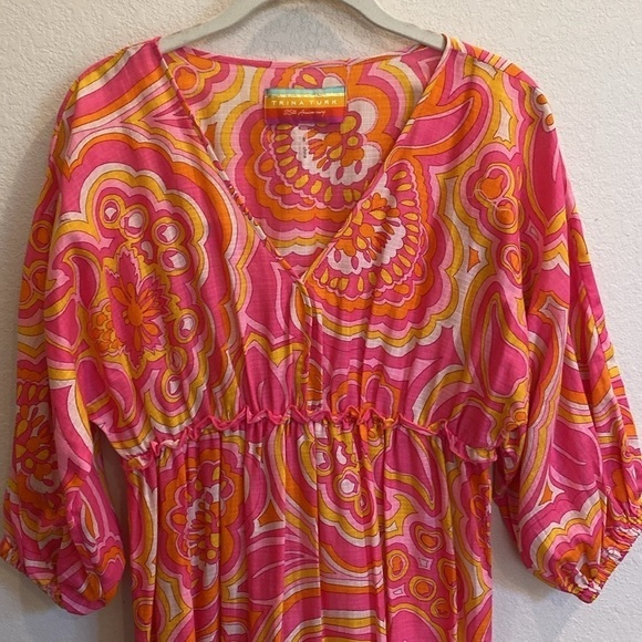 TRINA TURK MAXI DRESS - Picture 3 of 5